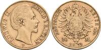 Bayern 20 Mark D, München Ludwig II., 1864-1886 -