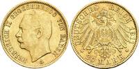Baden 20 Mark G, Karlsruhe 1911 Friedrich II., 1907-1918 ss 1,186.19 US$  +  shipping