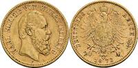 W&uuml;rttemberg 20 Mark F, Stuttgart 1873 Karl, 1864-1891 ss 1,267.20 US$  +  shipping