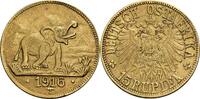 Deutsch-Ostafrika 15 Rupien T, Tabora 1916 fast ss/ss 6,075.62 US$  +  shipping