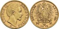 Bayern 20 Mark D, M&uuml;nchen 1873 Ludwig II., 1864-1886 ss 1,267.20 US$  +  shipping