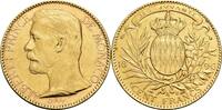 Monaco, F&uuml;rstentum 100 Francs, Paris 1896 Albert I., 1889-1922 ss, leich... 4,571.18 US$  +  shipping
