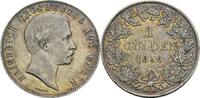Baden-Durlach, Gro&szlig;herzogtum Gulden, Karlsruhe 1856 Friedrich I., 1852-1... 144.66 US$  +  17.24 US$ shipping
