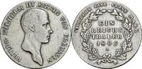 Brandenburg-Preu&szlig;en, K&ouml;nigreich Reichstaler preu&szlig;. A, Berlin 1809 Friedr... 138.87 US$  +  17.24 US$ shipping