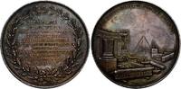 Hessen-Kassel Silbermedaille Wilhelm II auf die Huldigung der Stadt Hanau zu seinem Regierungsantritt -
