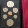 Kanada 1 Cent bis 1 Dollar Kursmünzensatz insg. 7 Münzen mit Slberdollar mit Folder -