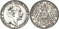 Kaiserreich Preußen 3 Mark 1910 A Kaiser Wilhelm II ss 22.12 US$  +  34.93 US$ shipping