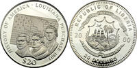 Liberia 20 Dollars 2000 History of America PP - in Kapsel 33.76 US$  +  34.93 US$ shipping
