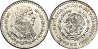 Mexiko 1 Peso 1965 Jose Maria Morelos vz 5.82 US$  +  34.93 US$ shipping