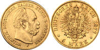 Kaiserreich Preußen 5 Mark 1877 C Kaiser Wilhelm I EF