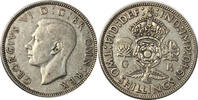 Großbritannien 2 Shillings 1940 König Georg VI ss 9.31 US$  +  34.93 US$ shipping