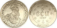 Belgien 5 Ecu 1987 Karl V vz-st 23.29 US$  +  34.93 US$ shipping