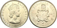 Bermuda 1 Crown 1964 Königin Elisabeth II vz 16.30 US$  +  34.93 US$ shipping