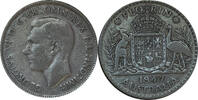 Australien 1 Florin 1947 Eduard VI ss 140.32 元  ＋  233.87 元 运费