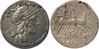 R&ouml;mische Kaiserzeit Denar 138 v. Chr. C. Renius /Roma ss 1,013.46 元  ＋  233.87 元 运费
