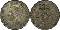 Gro&szlig;britannien 2 Shillings 1940,1945, Georg VI ss 140.32 元  ＋  233.87 元 运费