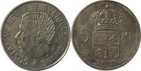 Schweden 5 Kroner 1955,1971, Gustav VI vz 155.92 元  ＋  233.87 元 运费