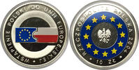 Polen 10 Zloty EU-BEITRITT -