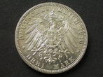 Sachsen Weimar Eisenach 3 Mark Hochzeit  CH UNC winz. Kratzer