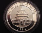 China 5 Yuan Panda 1994 BU