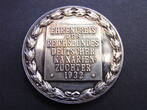 Deutsches Reich Medaille Ehrenpreis Deutscher Kanarienzüchter 1932 EF