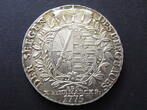 Sachsen Ausbeutetaler 1775 EDC Friedrich August III. fvzgl/vzgl