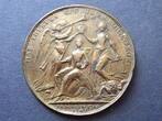 Habsburg RDR Medaille Böhmische Krönung in Prag 1743 Maria Theresia 1740-1780 fvzgl, Rf.