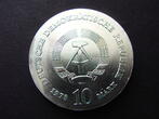 DDR 10 Mark 1978 Jäger 1567 BU, zaponiert