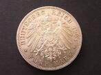 Sachsen Weimar Eisenach 5 Mark 1903 A Wilhelm Ernst 1901-1918 Hochzeit mit Caroline EF / BU