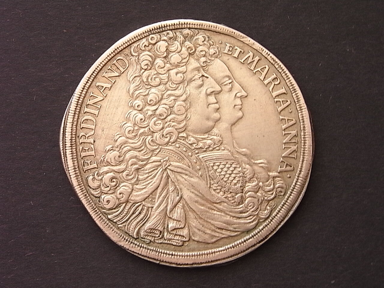 Schwarzenberg Taler 1696 Ferdinand Wilhelm Eusebius 16831703 VF winzige Fassungsspuren+ SF MA Schwarzenberg Taler 1696 Ferdinand Wilhelm Eusebius 16831703 VF winzige Fassungsspuren+ SF MA