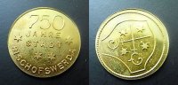 DDR Medaille 750 Jahre Bischofswerda -