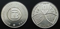 DDR Medaille 6. Münzausstellung Pirna in Stolpen -