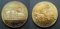 DDR Medaille Stralsund 100 Jahre Postgebäude -