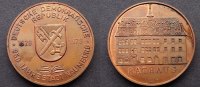 DDR Medaille 950 Jahre Stadt Naunburg -