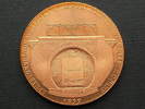 DDR Medaille Tunnelbahn in Treptow Berlin -