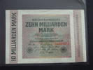 Weimaer Republik 10 Milliarden Mark -