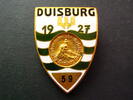 Duisburg Abzeichen Hafenbautechnische Gesellschaft Hamburg Emailliert mit eingelegter Medaille -