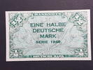 BRD 1/2 Deutsche Mark -
