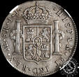 PERU 1795 LIMA IJ 8 REALES - CHARLES IV NGC XF Details