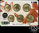 France EUROSET 2023-2024 10, 20, 50 EuroCents BU Coincard - New Design