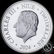 Niue 2 DOLLARS 2024 1 Silver Ounce – DISNEY – The Lion King: Scar Proof