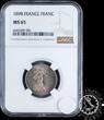 FRANCE 1898 1 Franc – Paris NGC MS 65