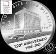 Italy 2025 Euroset – Official Mint Set – Automobile Club – BU