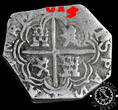 SPAIN 2 REALES 1613 - Philip III - Granada M - Very Rare VF30