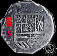 SPAIN 4 REALES 1614 - Philip III - Segovia S/TB - Only cataloged coin VF30