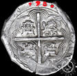 SPAIN 8 REALES 1598 - Philip II - Sevilla VF20