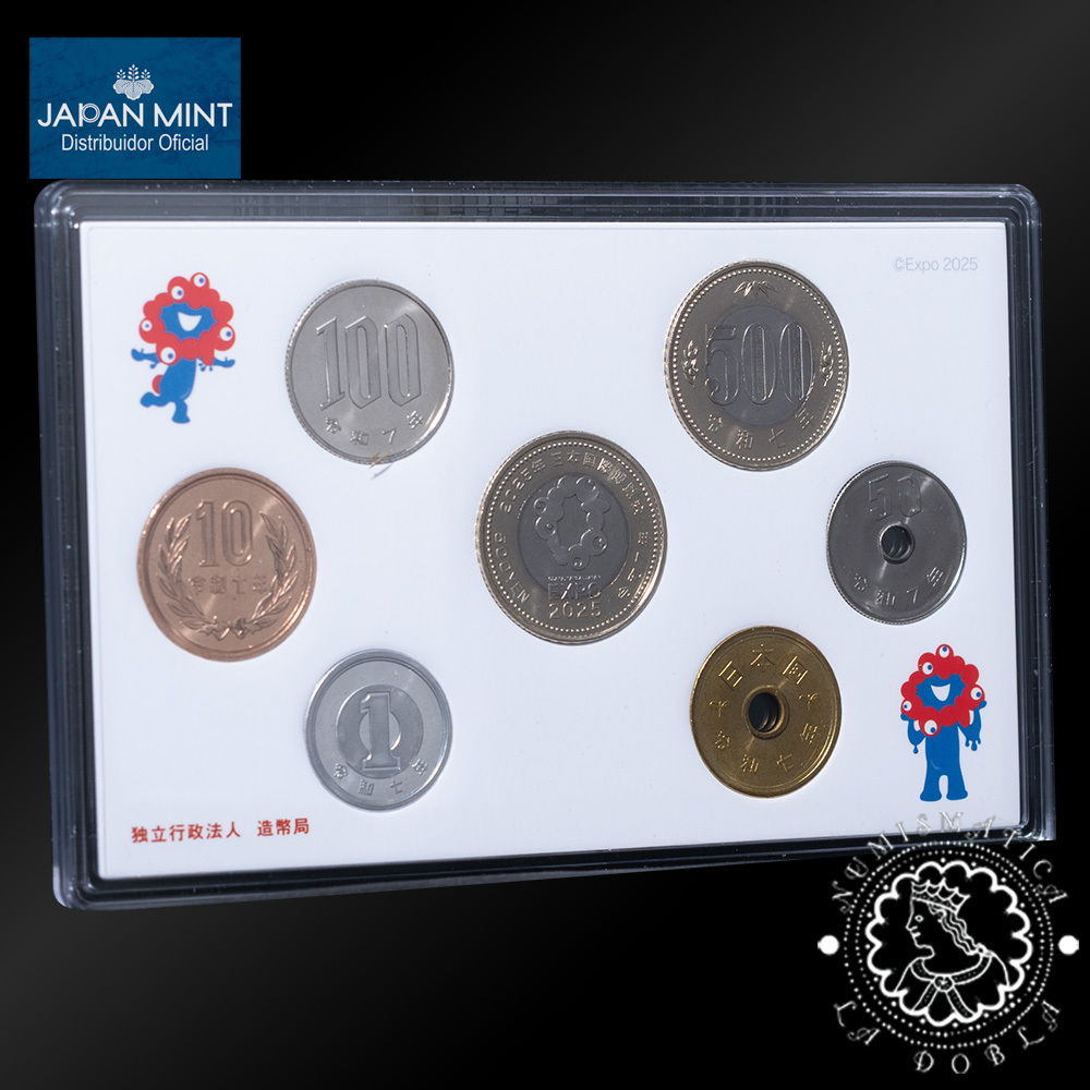 Japan 2025 Official Mint Yen Set – Expo Osaka Kansai – BU