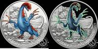 AUSTRIA 3 EURO Therizinosaurus -