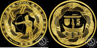 Portugal 5 Euro - ULISSES - Heróis e Criaturas da Mitologia - Gold -