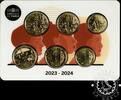 France EUROSET 10, 20, 50 EuroCents BU Coincard - New Design -